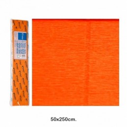 PAPEL CREPE-PINOCHO NARANJA ROLLO