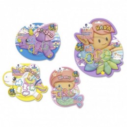 SET 5 MOLDES PARA PLASTILINA FAIRY TALE