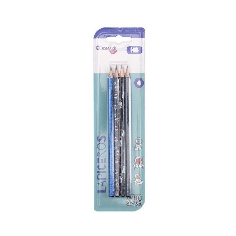 LAPICERO HB ESPACIO BLISTER 4 UDS