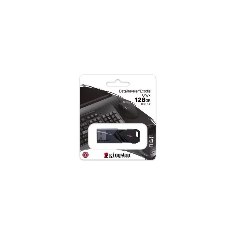 PENDRIVE KINGSTON DE 128G DATARAVELER EXODIA 3.2