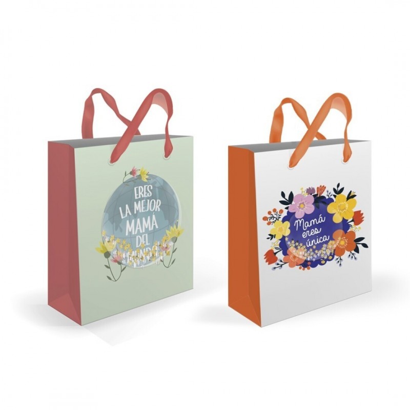BOLSA DE PAPEL DE REGALO PARA MAMA