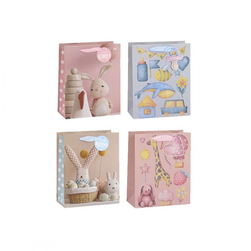 BOLSA KRAFT HAPPY BABY