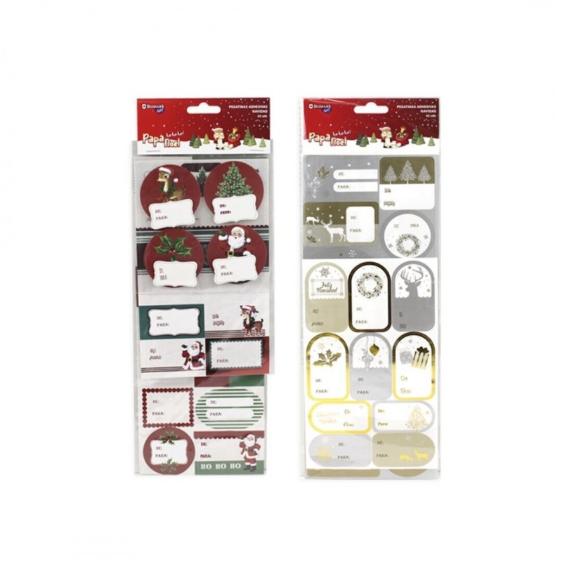 PEGATINAS ADHESIVAS PARA REGALOS 42 UDS