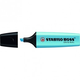 ROTULADOR STABILO BOSS FLUORESCENTE AZUL