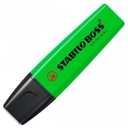ROTULADOR STABILO BOSS FLUORESCENTE VERDE CLARO