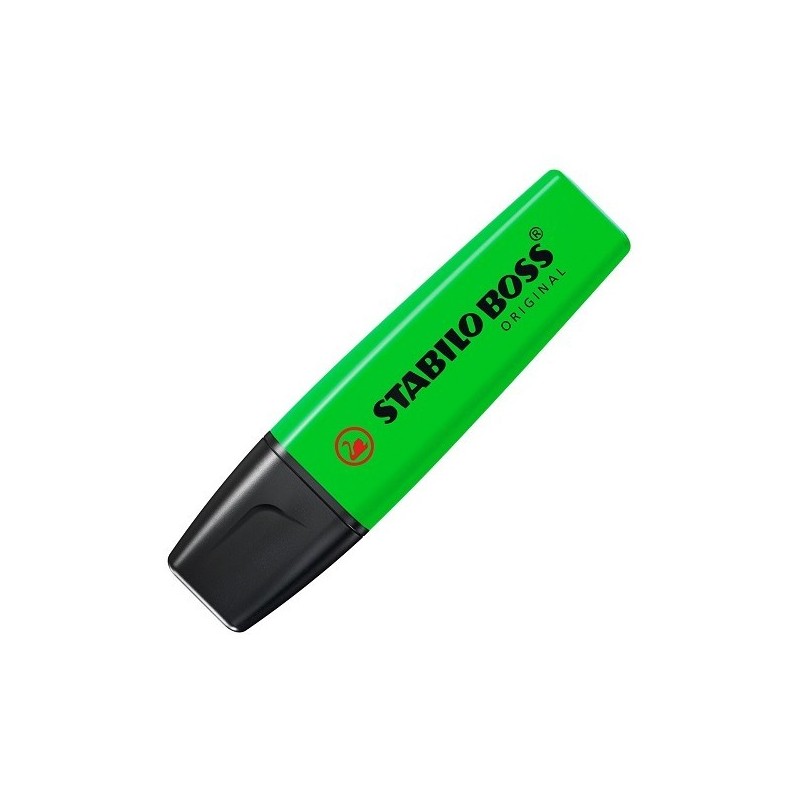 ROTULADOR STABILO BOSS FLUORESCENTE VERDE CLARO