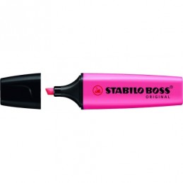 ROTULADOR STABILO BOSS FLUORESCENTE ROSA