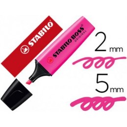 ROTULADOR STABILO BOSS FLUORESCENTE FUCSIA