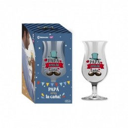 COPA CRISTAL PAPA ERES LA CAÑA