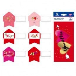 TARJETA SOBRE FELICITACIÓN LOVE PACK 2 UDS