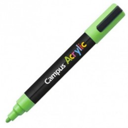 ROTULADOR CAMPUS ACRYLIC VERDE CLARO 2MM