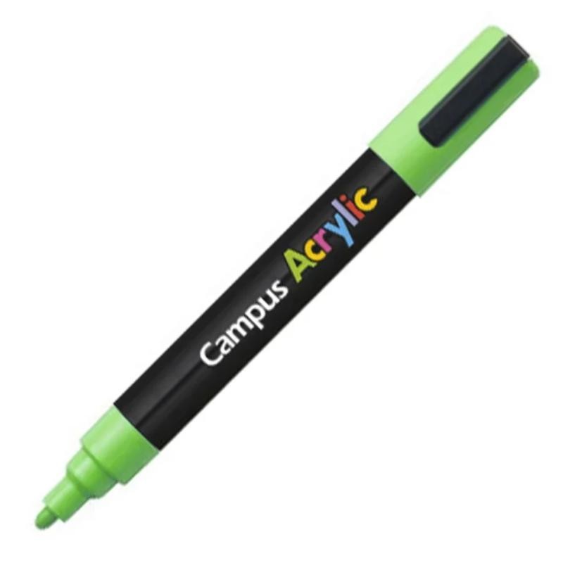 ROTULADOR CAMPUS ACRYLIC VERDE CLARO 2MM