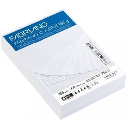 CARTULINA A4 BLANCA 185G 250H FABRIANO