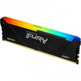 MEMORIA RAM KINGSTON FURY BEAST RGB 8GB DDR4 3200M