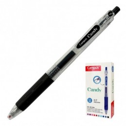 BOLIGRAFO CAMPUS CANDY TINTA DE GEL NEGRO