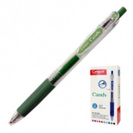 BOLIGRAFO CAMPUS CANDY TINTA DE GEL VERDE