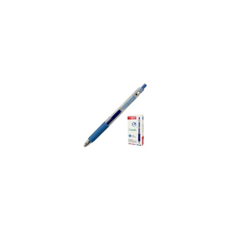BOLIGRAFO CAMPUS CANDY TINTA DE GEL AZUL CLARO
