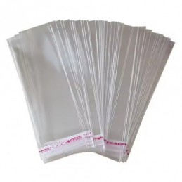 BOLSAS PLASTICO ADHESIVAS 70x150MM 30 UDS