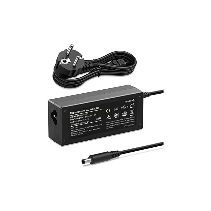 CARGADOR HP 19.5V 2.31AMP CLAVIJA ANCHA REDONDA