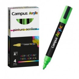ROTULADOR CAMPUS ACRYLIC VERDE 2MM