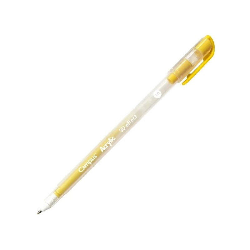 ROTULADOR CAMPUS ACRYLIC AMARILLO