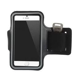 FUNDA BRAZALETE IPHONE 6 4.7" NEGRO GRIS