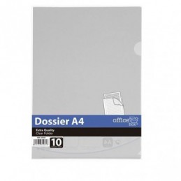 DOSSIER UÑERO EXTRA A4 CRISTAL