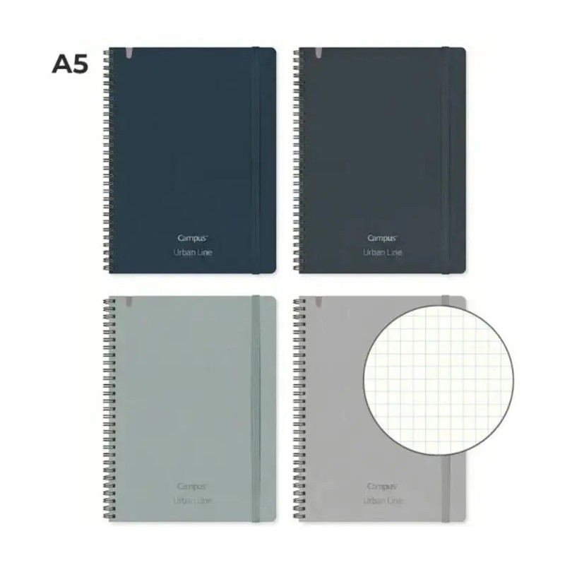 BLOC CAMPUS URBAN LINE A5 T PP 70H 80GR CN4