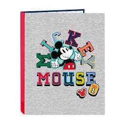 CARPETA FOLIO 4 ANILLAS MIXTAS MICKEY MOUSE