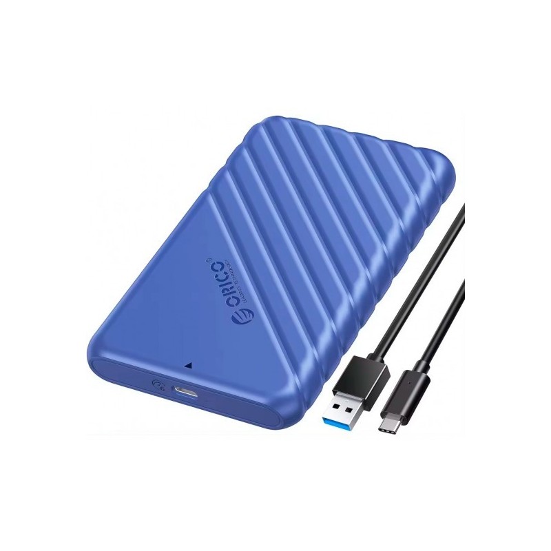 CAJA EXTERNA ORICO HDD SATA 2.5P USB 3.0 AZUL