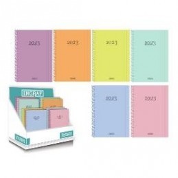 AGENDA DISEÑO TAPA LISA FORRADA 2023 D/P