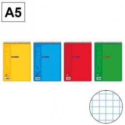 BLOC A5 PLUS 80 HOJAS TAPA BASICA 60GR 4x4 APAISAD