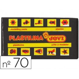 PLASTILINA JOVI 70 NEGRA 50GR