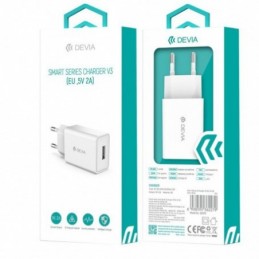 CARGADOR DEVIA SMART V3 USB 5V 2AMP 1 USB