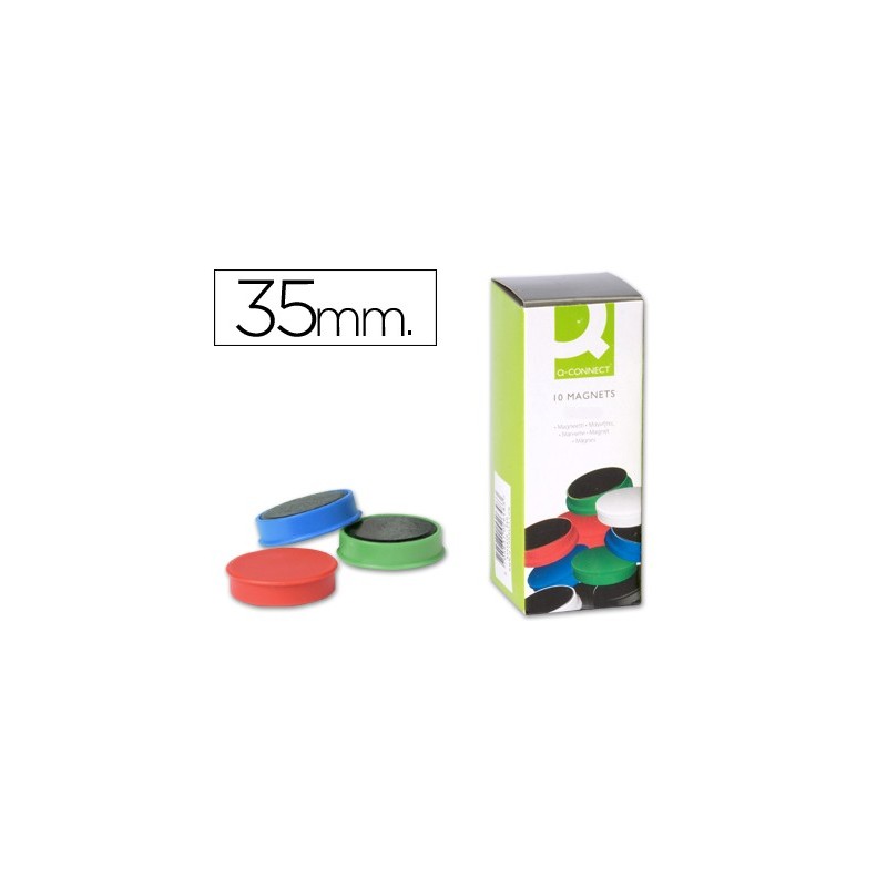 IMANES PARA SUJECION Q-CONNECT PIZARRA 35MM