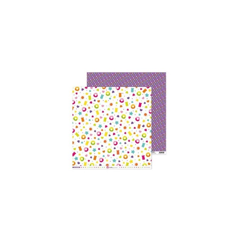 BLISTER 5 PAPEL SCRAPBOOKING 12x12P MIS CHUCHES TU