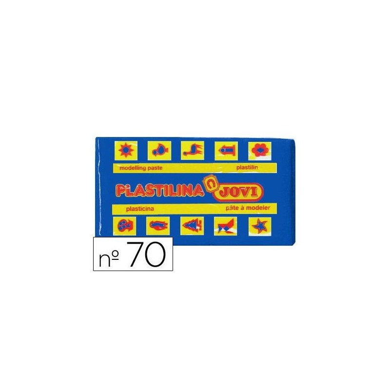 PLASTILINA JOVI 70 AZUL OSCURO 50GR