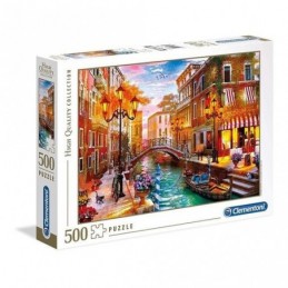 PUZZLE 500 PIEZAS ATARDECER EN VENECIA CLEMENTONI