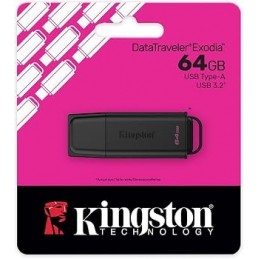 PENDRIVE 64GB KINGSTON DATA RAVELER GEN 2 USB 3.2