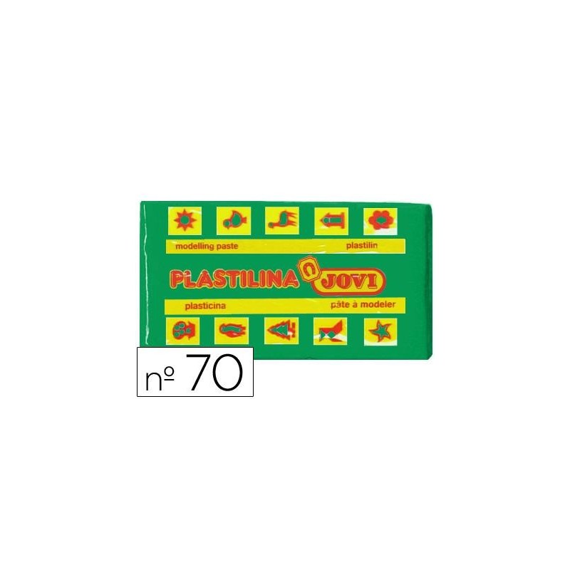 PLASTILINA JOVI 70 VERDE CLARO 50GR