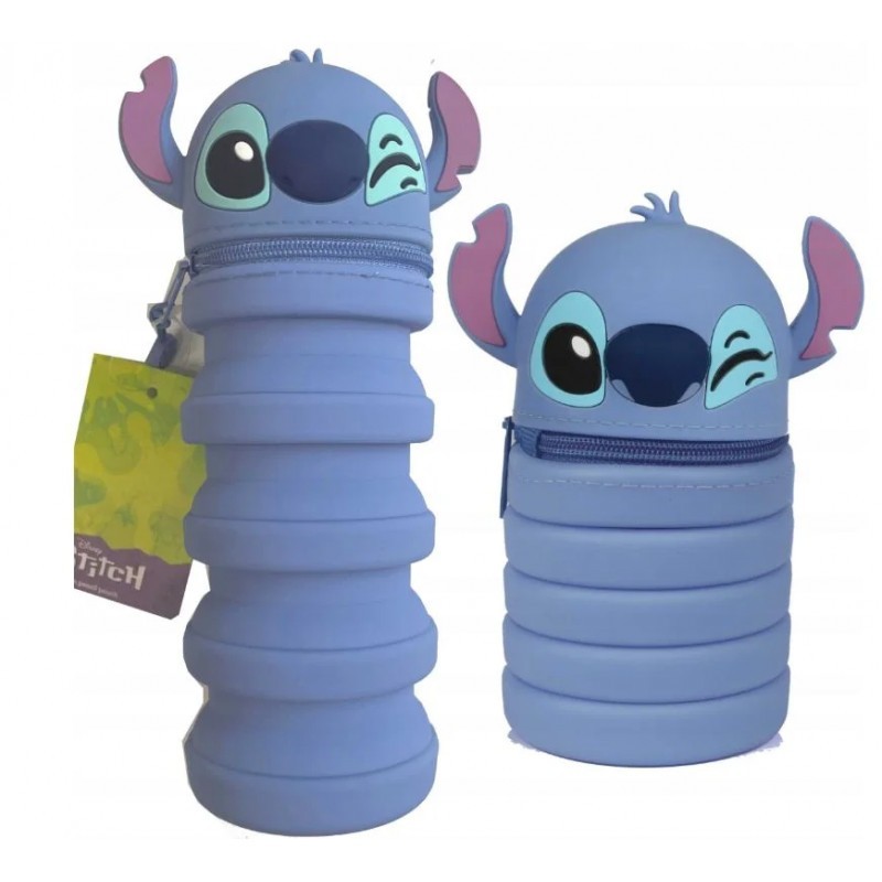 ESTUCHE CILINDRICO SILICONA STITCH