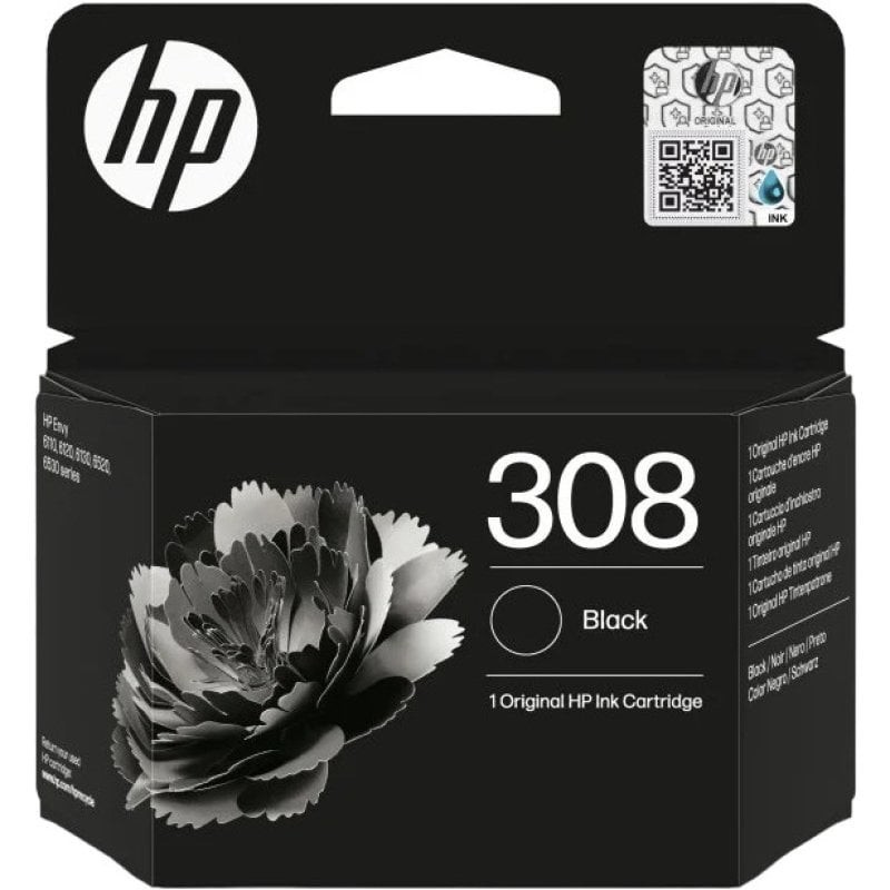 HP 308 NEGRO CARTUCHO DE TINTA ORIGINAL