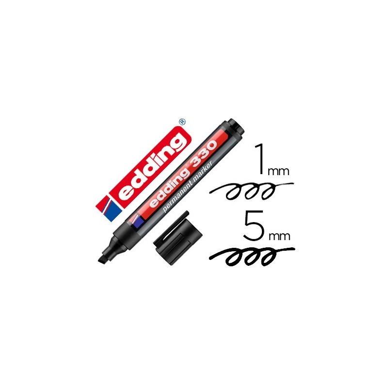 ROTULADOR EDDING 330 NEGRO