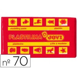 PLASTILINA JOVI 70 ROJO 50GR