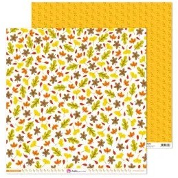 PACK PAPEL SCRAP HOJAS BOSQUE 5 UNID