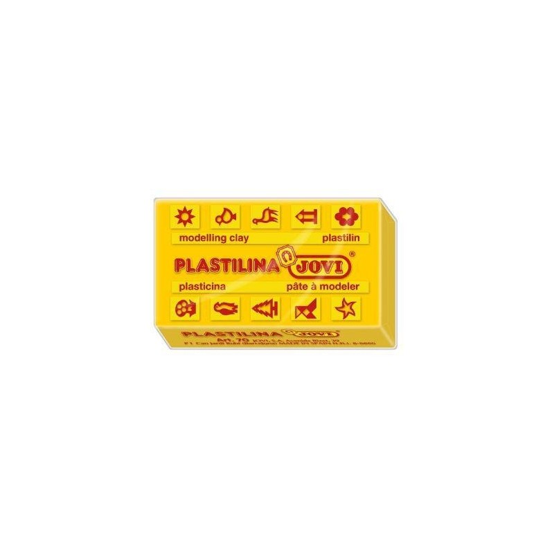 PLASTILINA JOVI 70 AMARILLO OSCURO