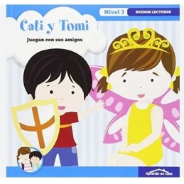 APRENDIENDO A LEER NIVEL 3 3 CATI Y TOMI JUEGAN CO