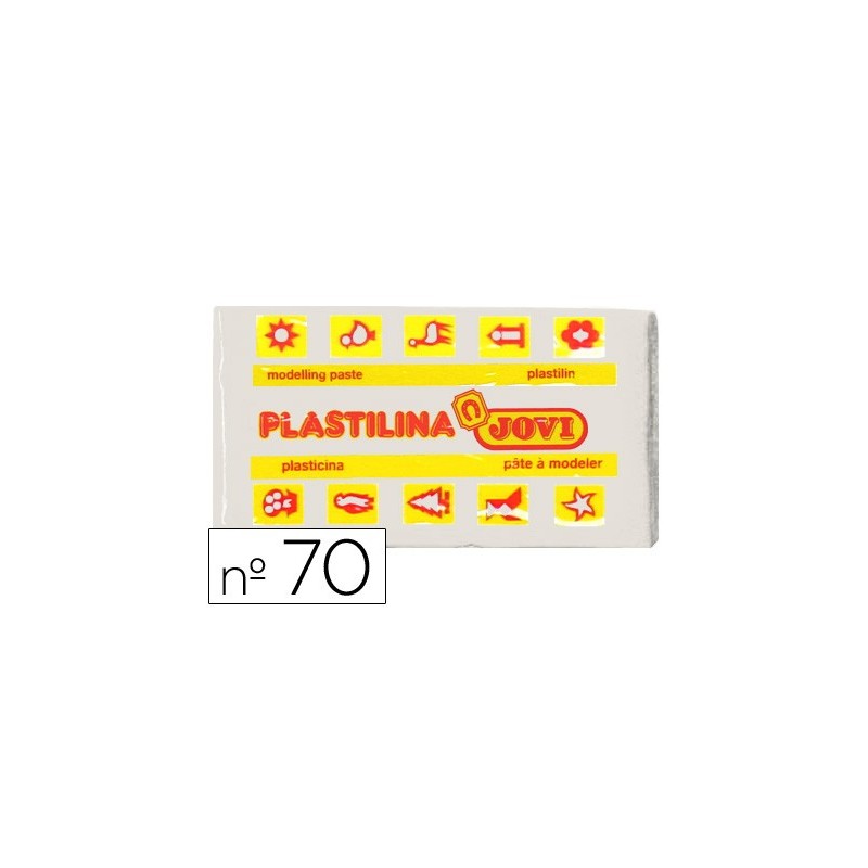 PLASTILINA JOVI 70 BLANCO 50GR