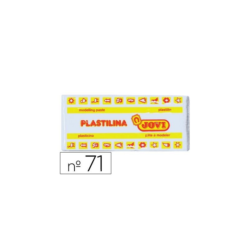 PLASTILINA JOVI 71 BLANCA 150GR