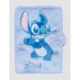 NETEBOOK A5 80H STITCH BLUE FLUFLY